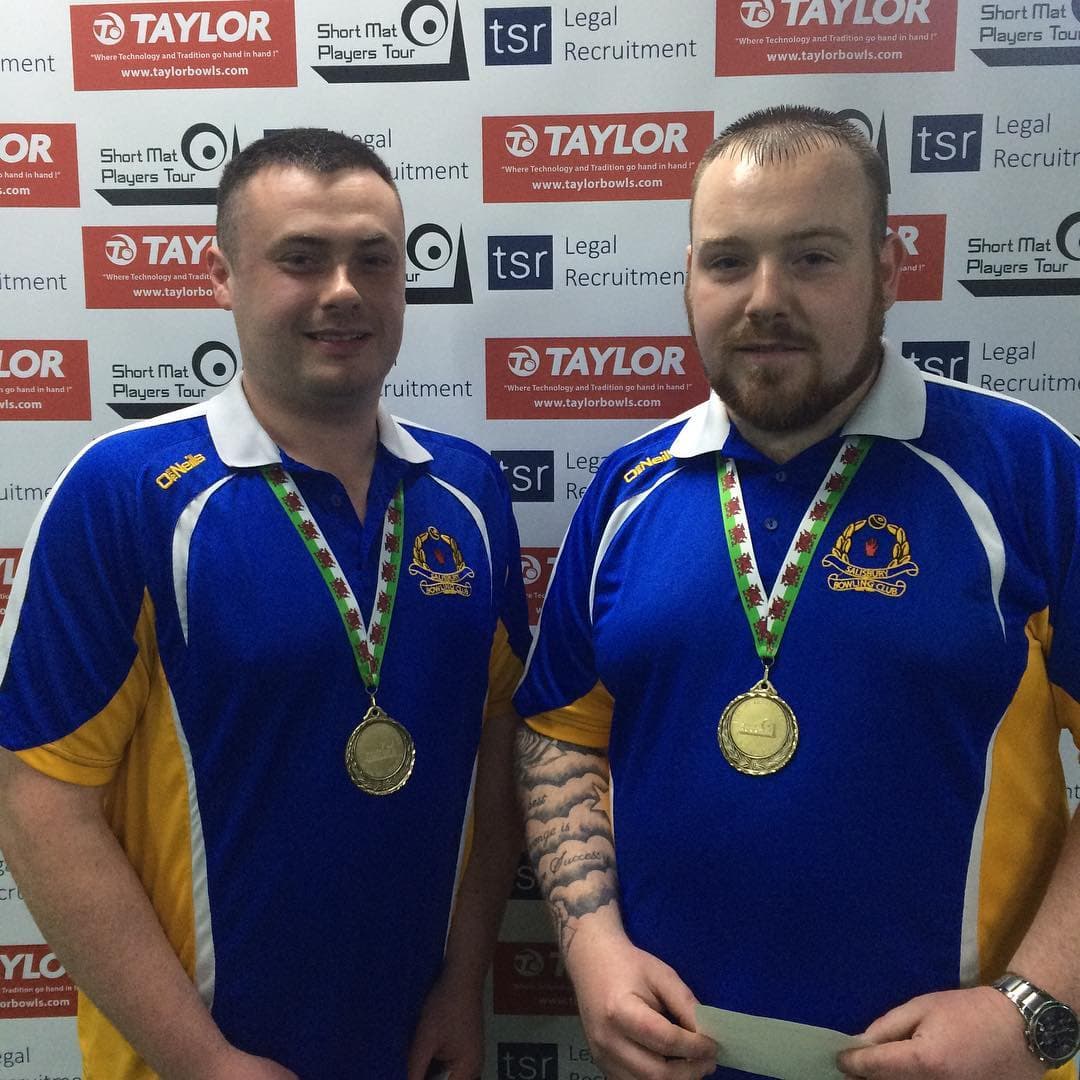 Crawford & Haire win the 2018 TSR Legal Welsh Grand Prix 3 Bowl Pairs