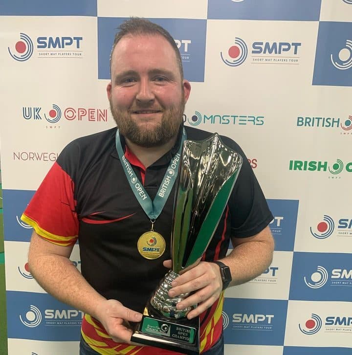 Gary McNabb wins the 2023 British Open from the Short Mat Players Tour