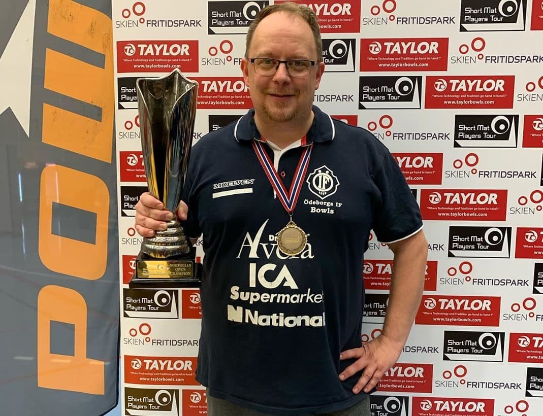 Benny Sjogren defends the Power Porsgrunn Norwegian Open!