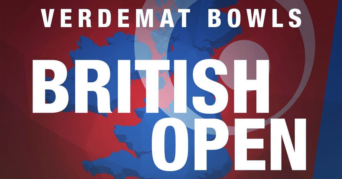 VerdeMat Bowls British Open Show Mat fixtures