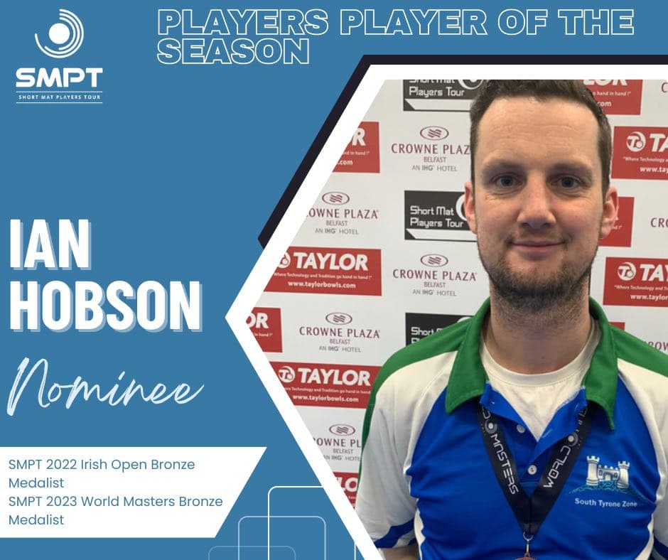 Ian Hobson Short Mat Players Tour Players Player of the Season Nominee 2023